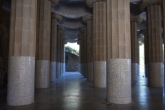 The covered market space.