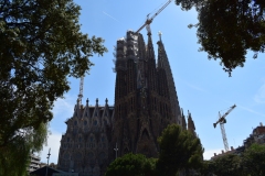 Sagreda Familia was re-designed by Gaudi, and he left the plans so it could be completed after his death. It is slated to be finished in 2032.
