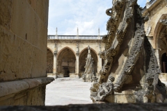 Monastery yard.