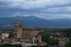 This is the view from the Lounge terrace on the top floor.