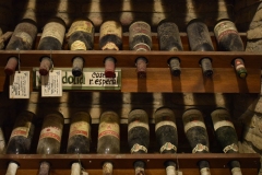 This winery had a little museum down in the cellar, alongside the aging wines in little locked alcoves.