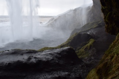 Standing behind Selfjandfoss, Iceland.