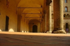 Castello Sforza, ground view.
